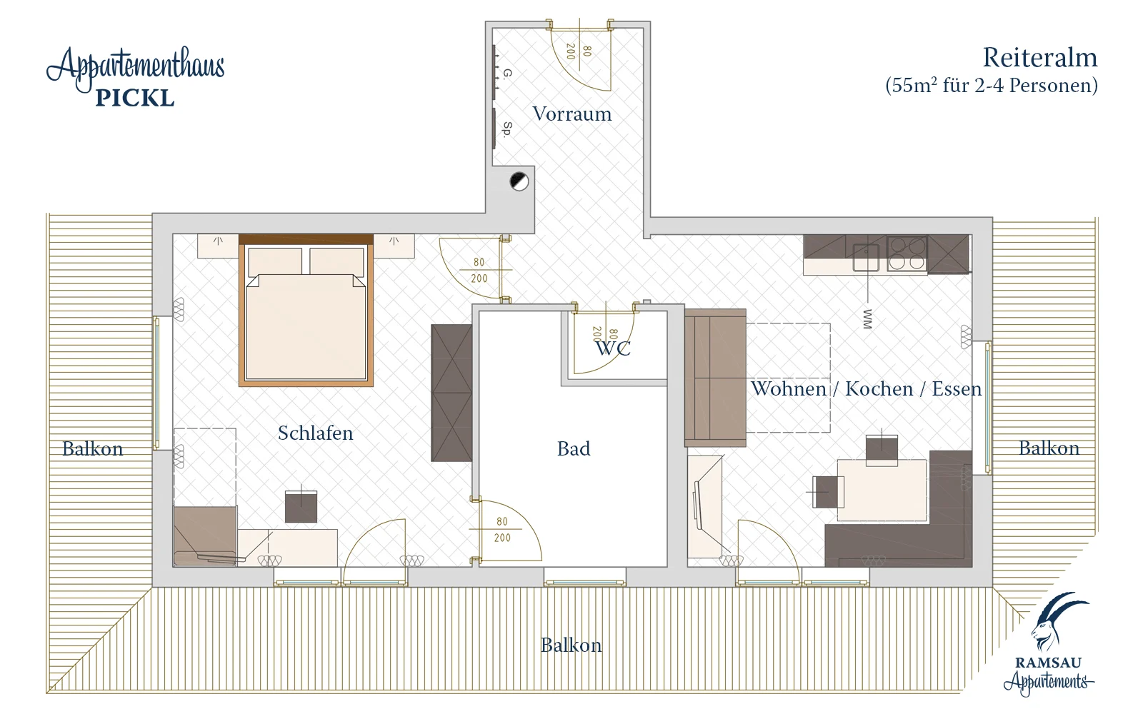 Appartements Ramsau